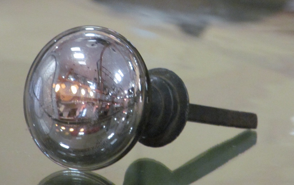 mercury glass knobset MJ