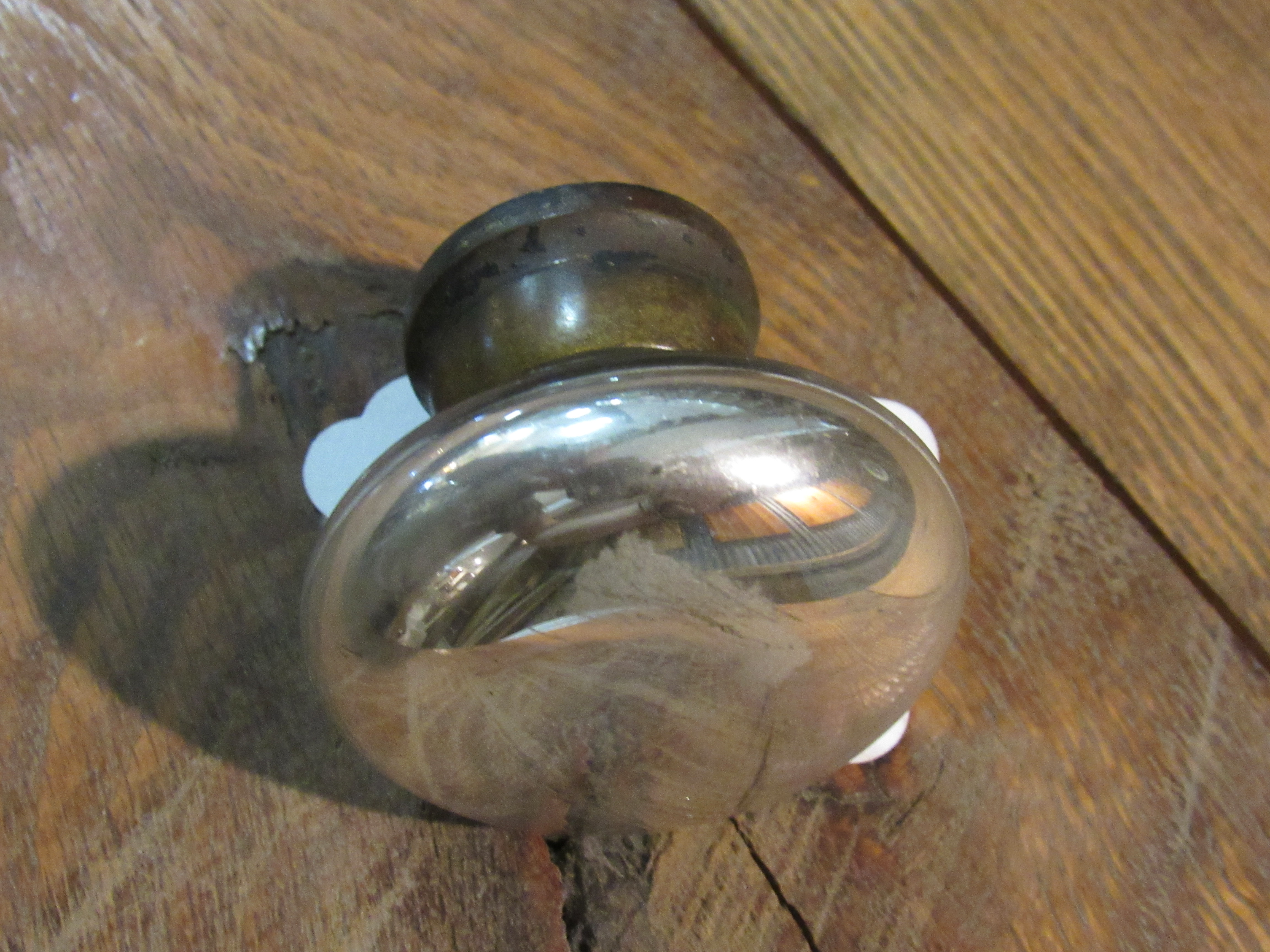 mercury glass knob LT