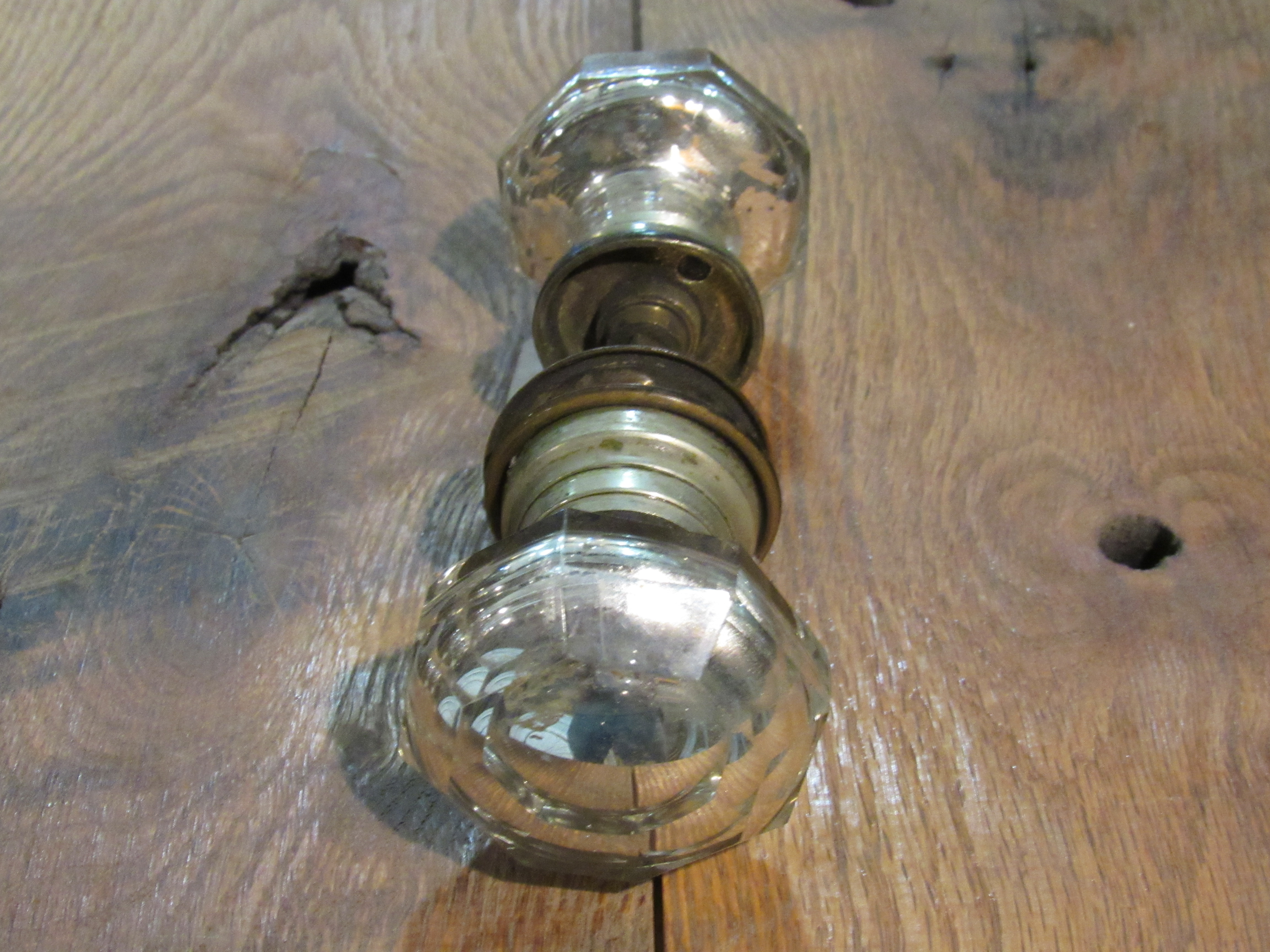 mercury glass knobset BTT