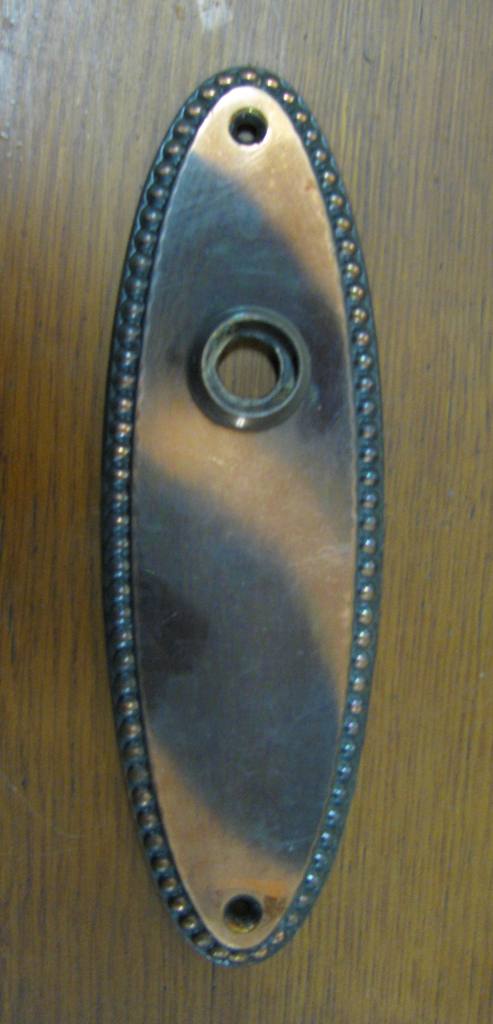 salvaged door hardware