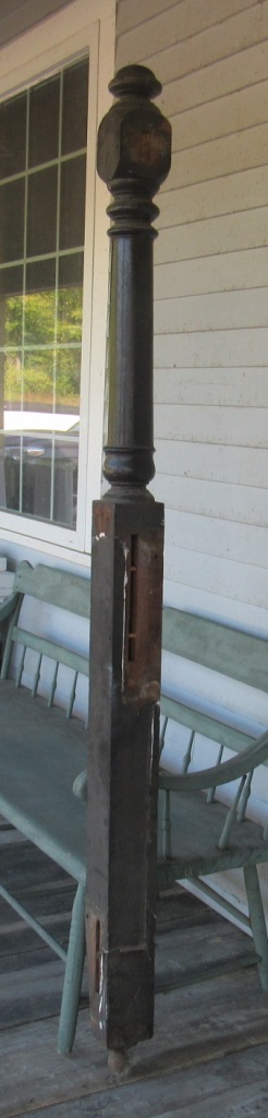 turned newel post BJT