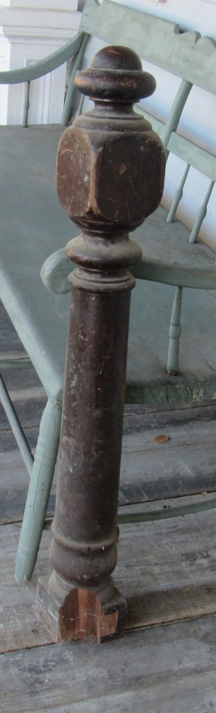 turned newel post DMJ