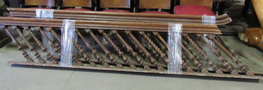 pine newel post CMJ