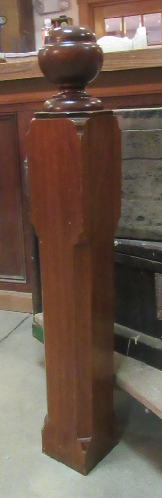 turned mahogany KKJ