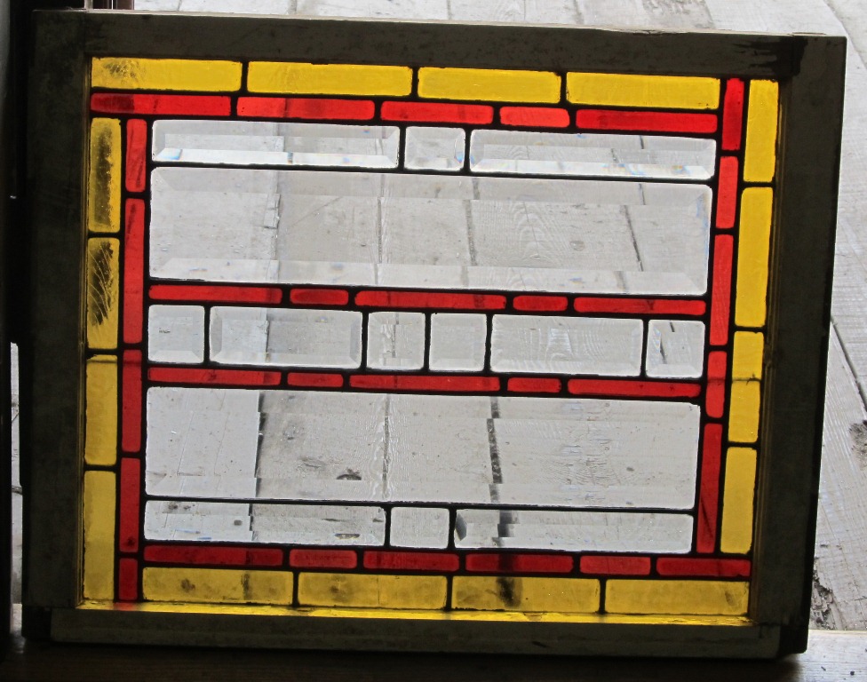 leaded arched window PTT