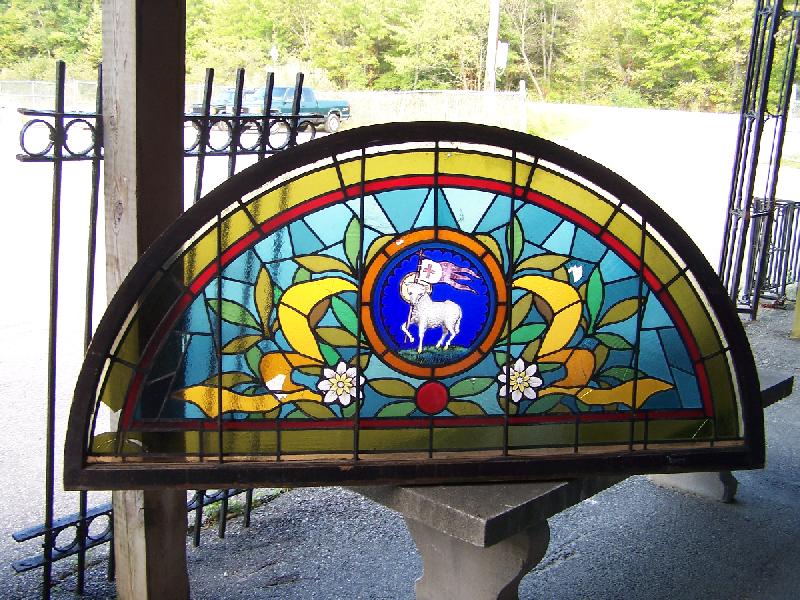 stained glass window