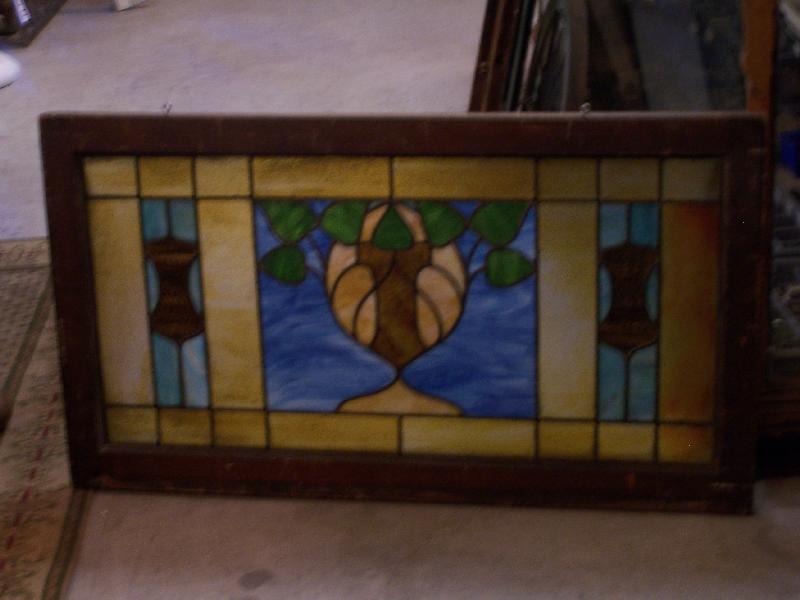 stained glass window