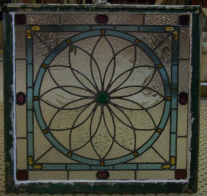 leaded glass window